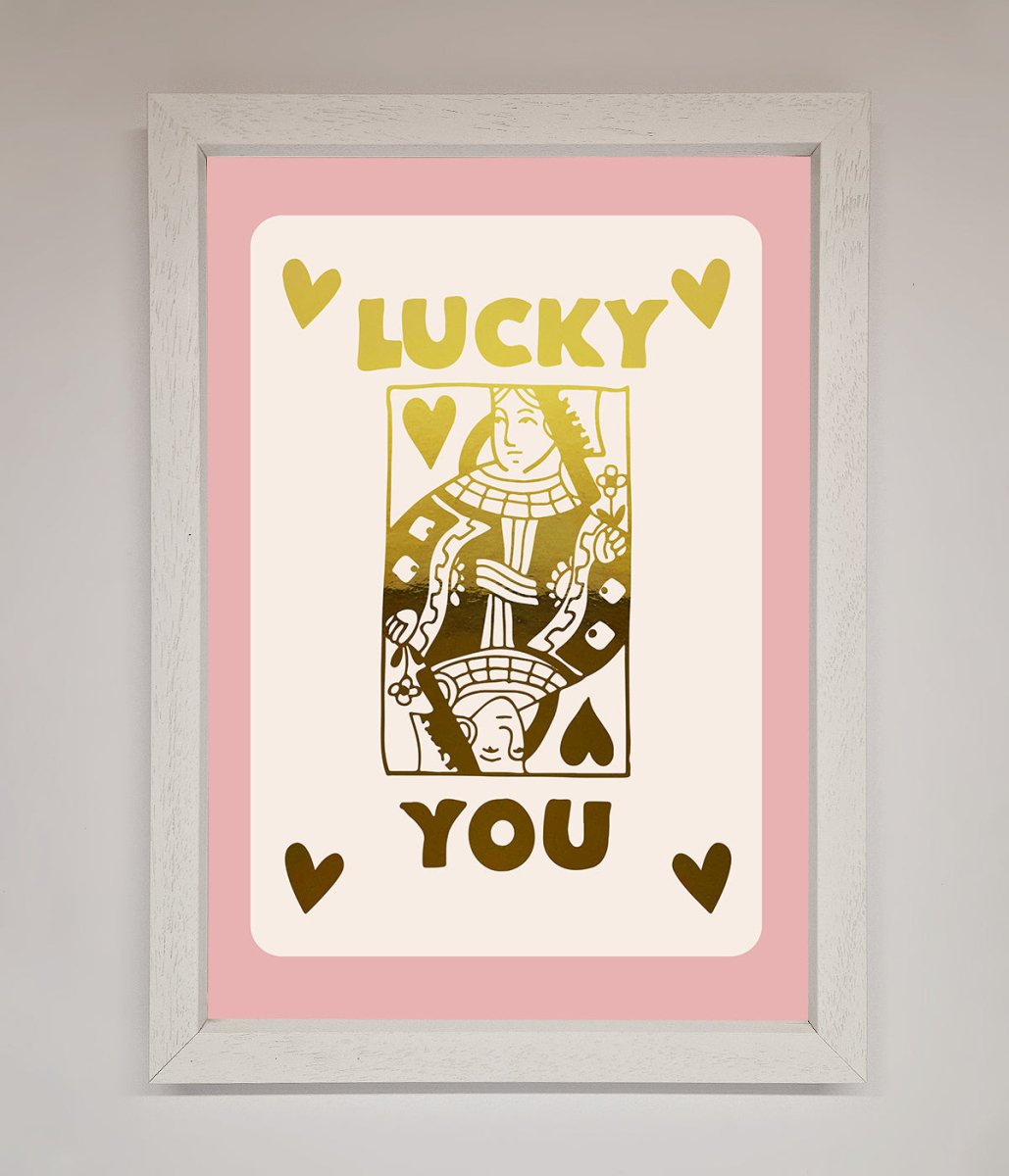Lucky You Foil Print - Zestio