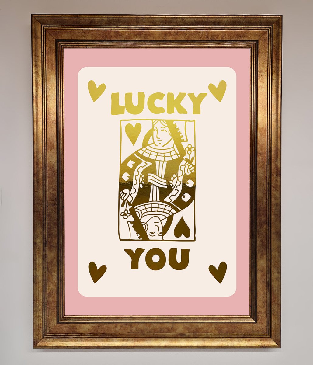 Lucky You Foil Print - Zestio