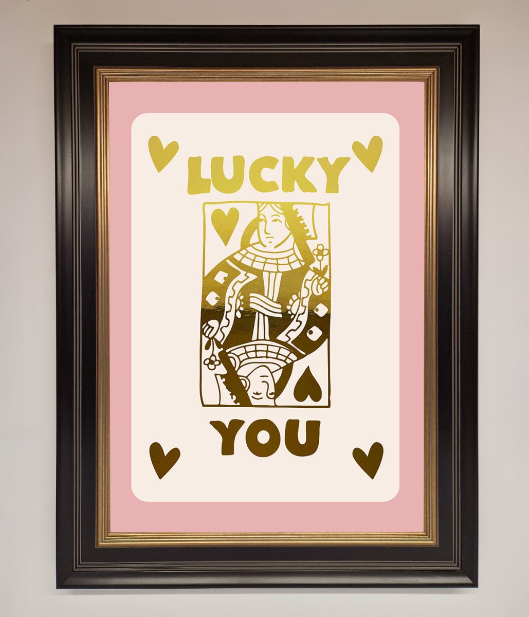 Lucky You Foil Print - Zestio