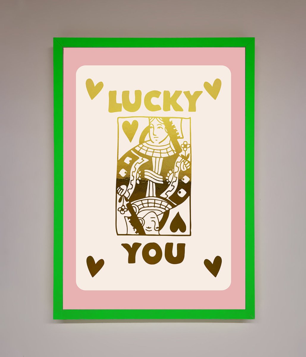 Lucky You Foil Print - Zestio