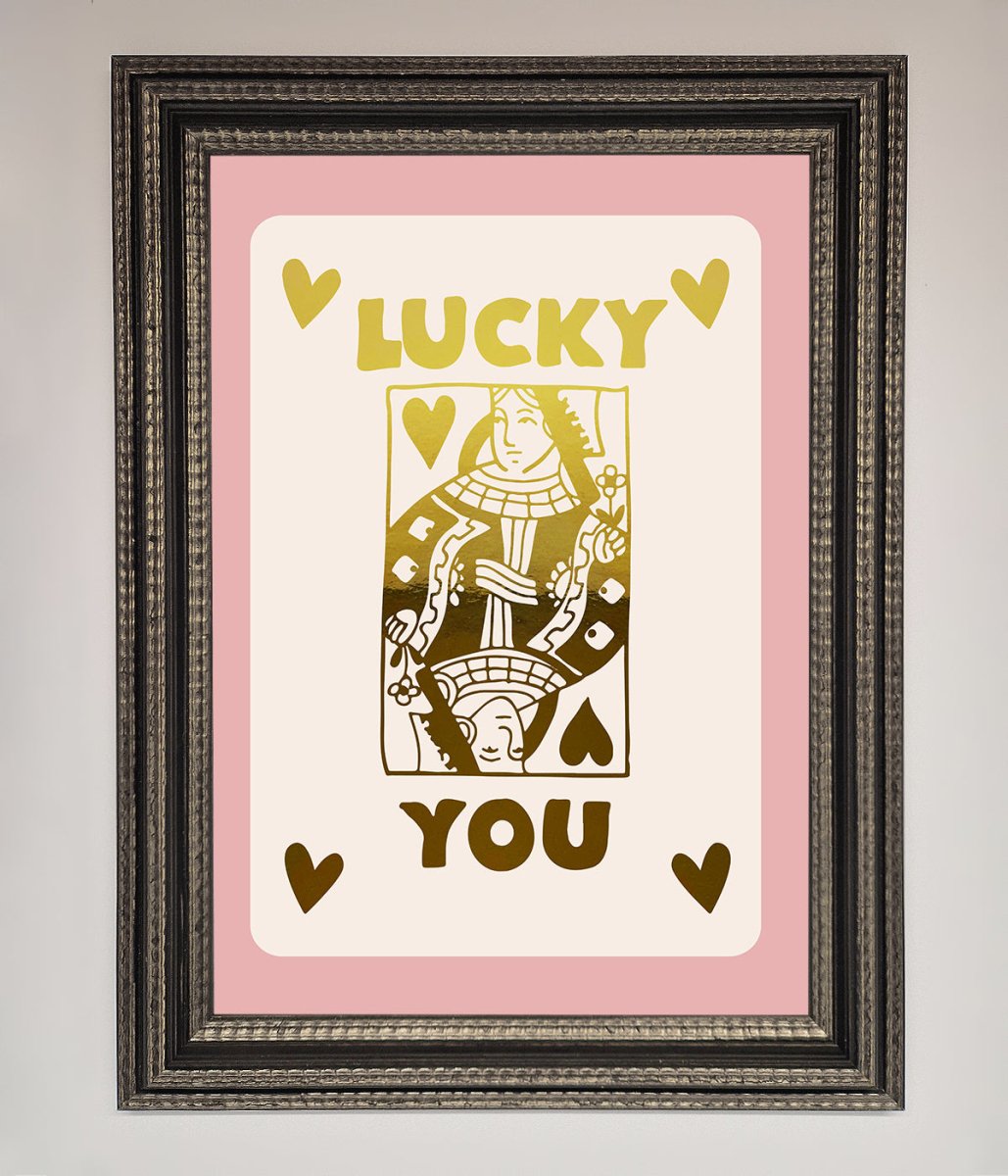 Lucky You Foil Print - Zestio