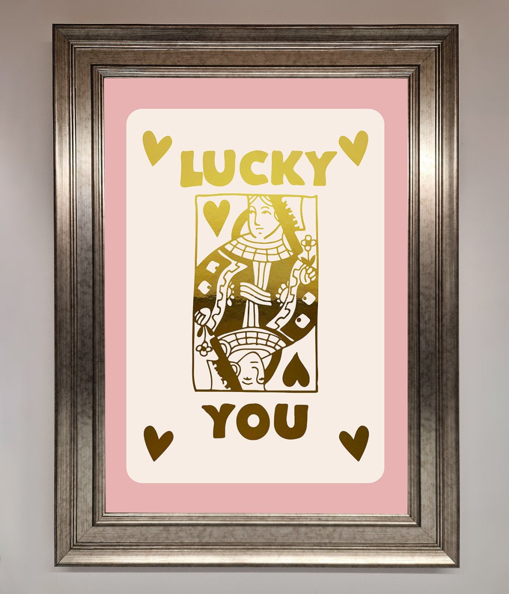 Lucky You Foil Print - Zestio