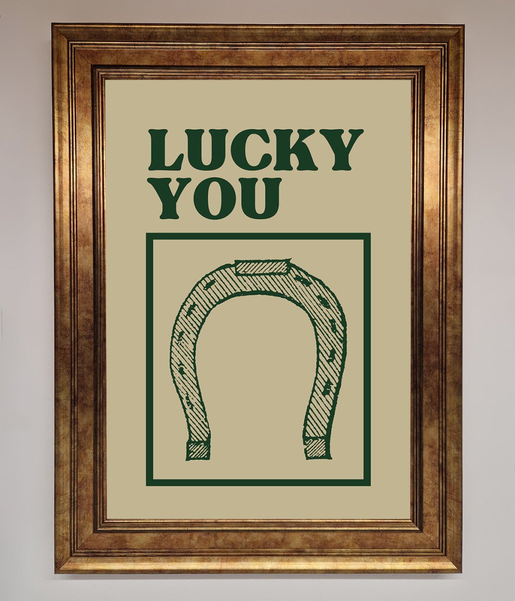 Lucky You Framed Wall Art - Zestio