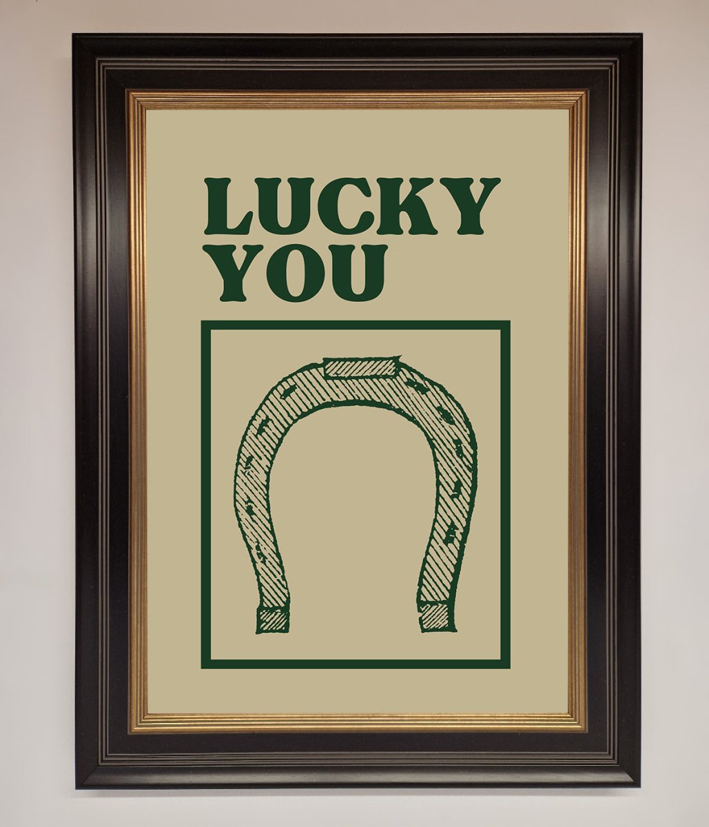 Lucky You Framed Wall Art - Zestio