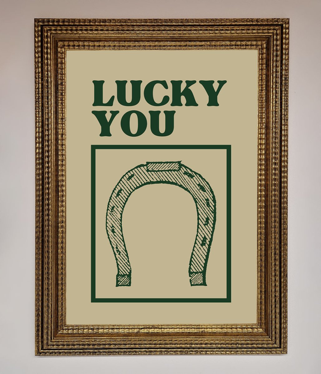 Lucky You Framed Wall Art - Zestio