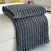 Luxury Imitation Fur Flannel Blanket – Ultra-Soft Winter Throw for Bed, Sofa, or Office Nap