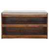 Artisan Furniture Solid Wood Mud Linen Pull out Shoe Bench
