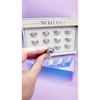 Dubai Crystal Ring Silver Box set of 12