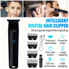 Men Pro Electric Hair Clippers Beard Trimmer Cutting Barber Shaving Machine Black