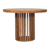 Artisan Furniture Solid Wood Ariella Round Dining Table, Beige