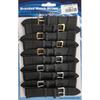 Leather Black Extra Long Watch Straps Pk 10 size 24mm 1055.05