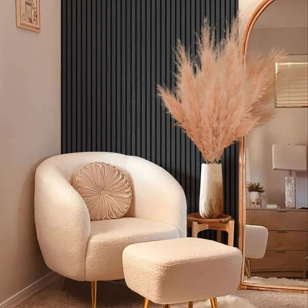 Black Oak Acoustic Wall Panels (2 Pack)