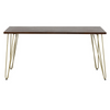 Dark Gold Dining Table