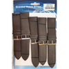 Brown Leather Extra Long Watch Straps Pk5 size 28mm 1002BR
