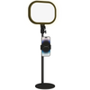 HOMCOM Bedside Table Lamp with 5 Colour Modes & 10 Brightness Levels, Black