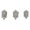 Artisan Furniture Wall Decor - Assorted Animal Wall Hooks Set of 3, White