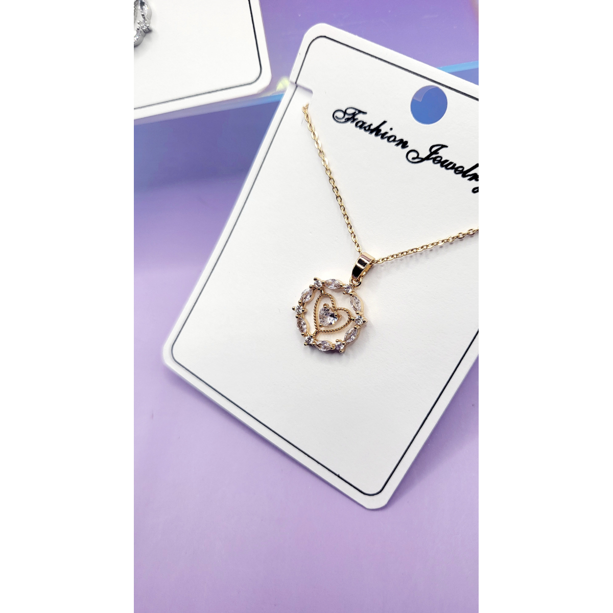 Sweet Heart Crystal Necklace