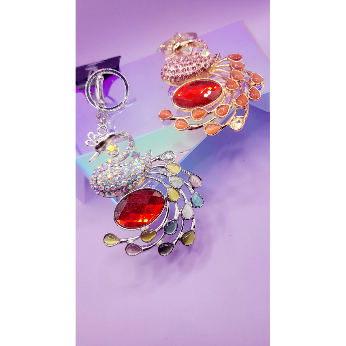 Peacock Key Ring