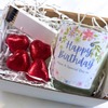 Pretty Flowers Happy Birthday Candle Gift Set | Birthday Gift Hamper for Friend | Birthday Gift Box for Her UK | Birthday Gifts