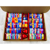 11 x Random Rude Novelty Mismatched Wrapper Chocolate Biscuit Box