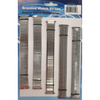 Gents Metal Chrome Expander Watch Straps 5 Pk (adjusts 17-23mm)