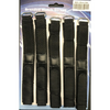 4001GVB 18MM PK5 VELCRO WATCH STRAPS BLACK