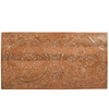 Artwork Mango Wood Bedframe Headboard