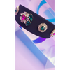 Black Flower Crystal Hair band