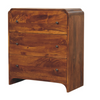 Artisan Furniture Solid Wood Newton Chestnut Chest, 3 Drawers, Dark Brown