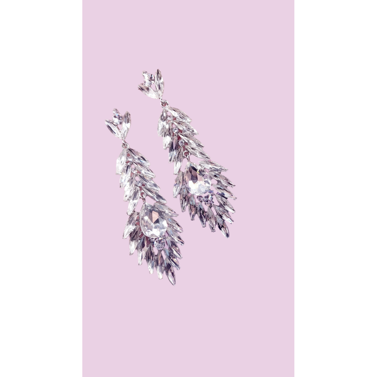Diva Crystal Drop and Dangle Earrings