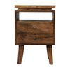 Artisan Furniture Solid Wood Platform Bedside