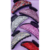 Round Crystal Hair Clamps Pack of 12