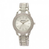 Henley Ladies Bling Diamante crystals Silver Tone Bracelet Watch H07275.24