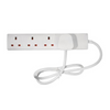 Eagle 4 Gang 5 Metre 13 A Extension Cable- E201CF