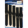 Heavy Duty rubber watch strap black (Pack of 5) CV1003-24