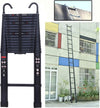 DayPlus 3.2-6.2M Telescopic Ladder with Roof Hook Kit Aluminium Portable Multi-Purpose Folding Portable Heavy Duty Extendable
