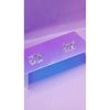 Circle Crystal Stud Earrings