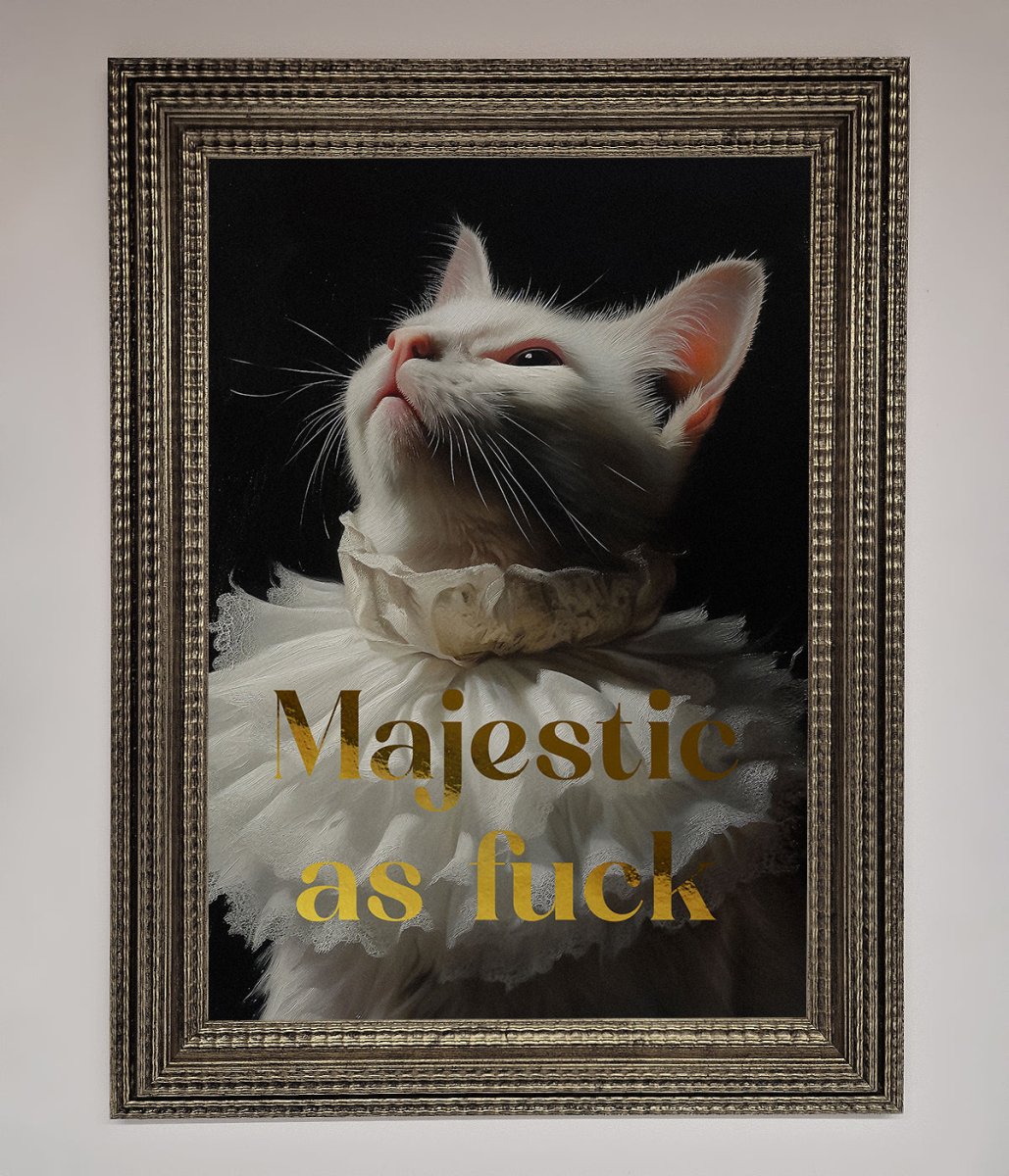 Majestic As Foil Print - Zestio