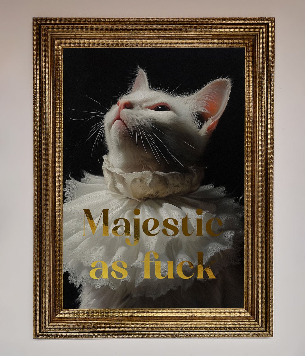 Majestic As Foil Print - Zestio