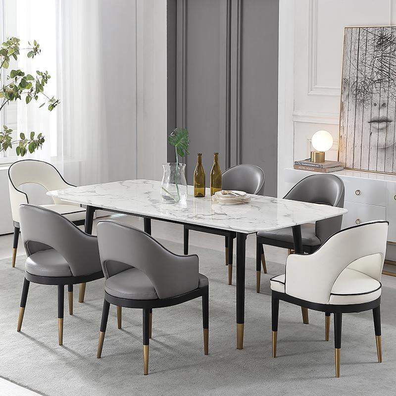 Malvern Dining Table, White