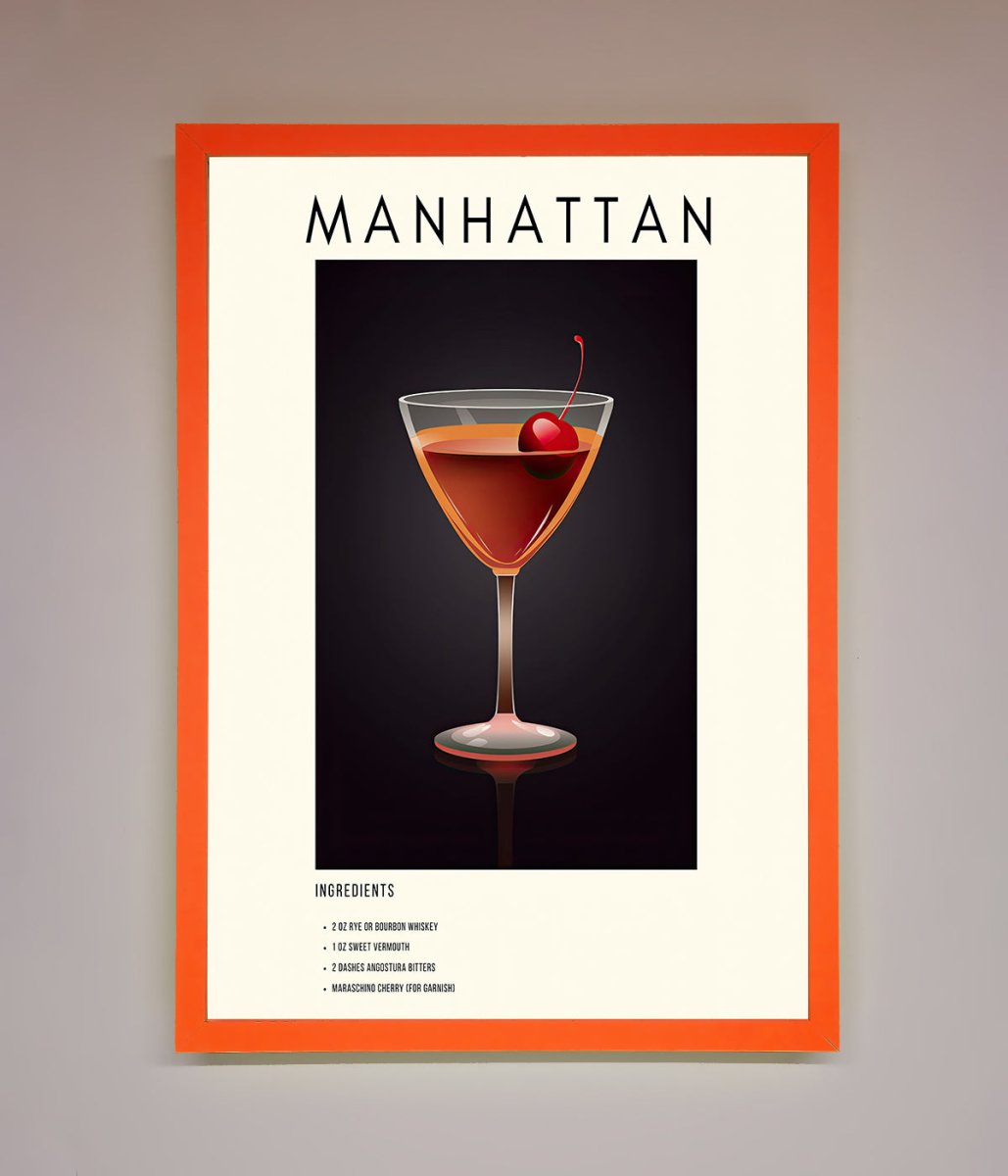 Manhattan A1 Framed Print - Zestio