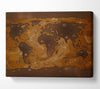 Map Canvas Wall Art - Zestio