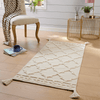 OLIVIA ROCCO Marrakesh Hand Woven Cotton Rug Eco Friendly Durable Carpet For Living Room Bedroom Kitchen Entryway Multiple Sizes