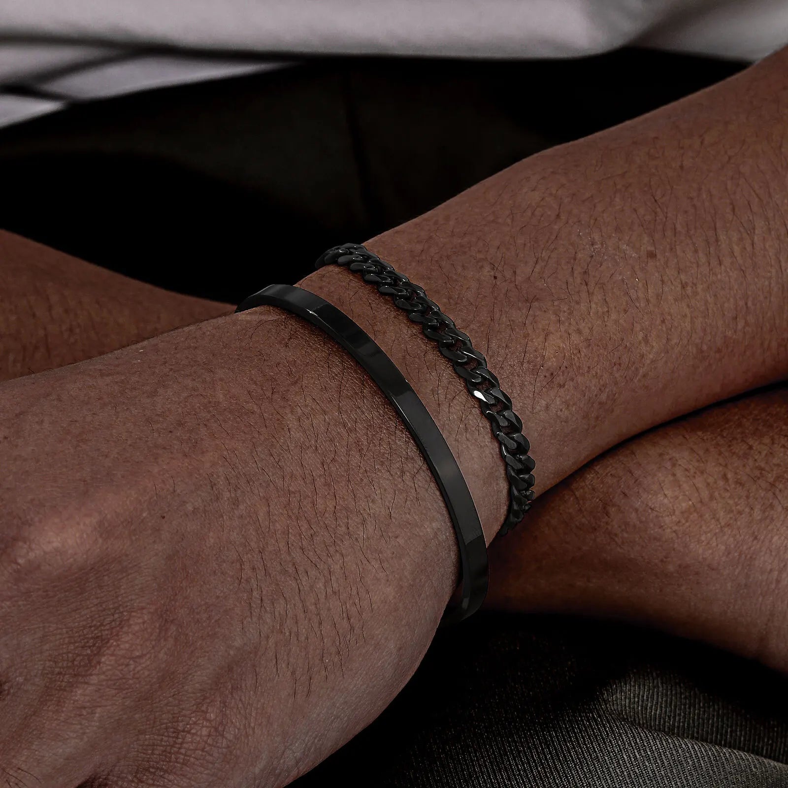 Men’s 5mm Cuban Chain Bracelet – Waterproof Stainless Steel