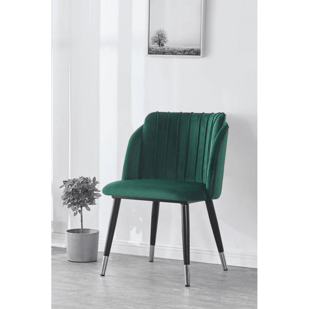 Milano velvet dining chair - Zestio
