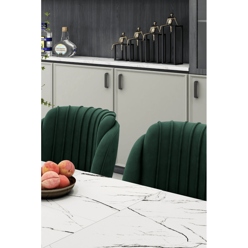 Milano velvet dining chair - Zestio