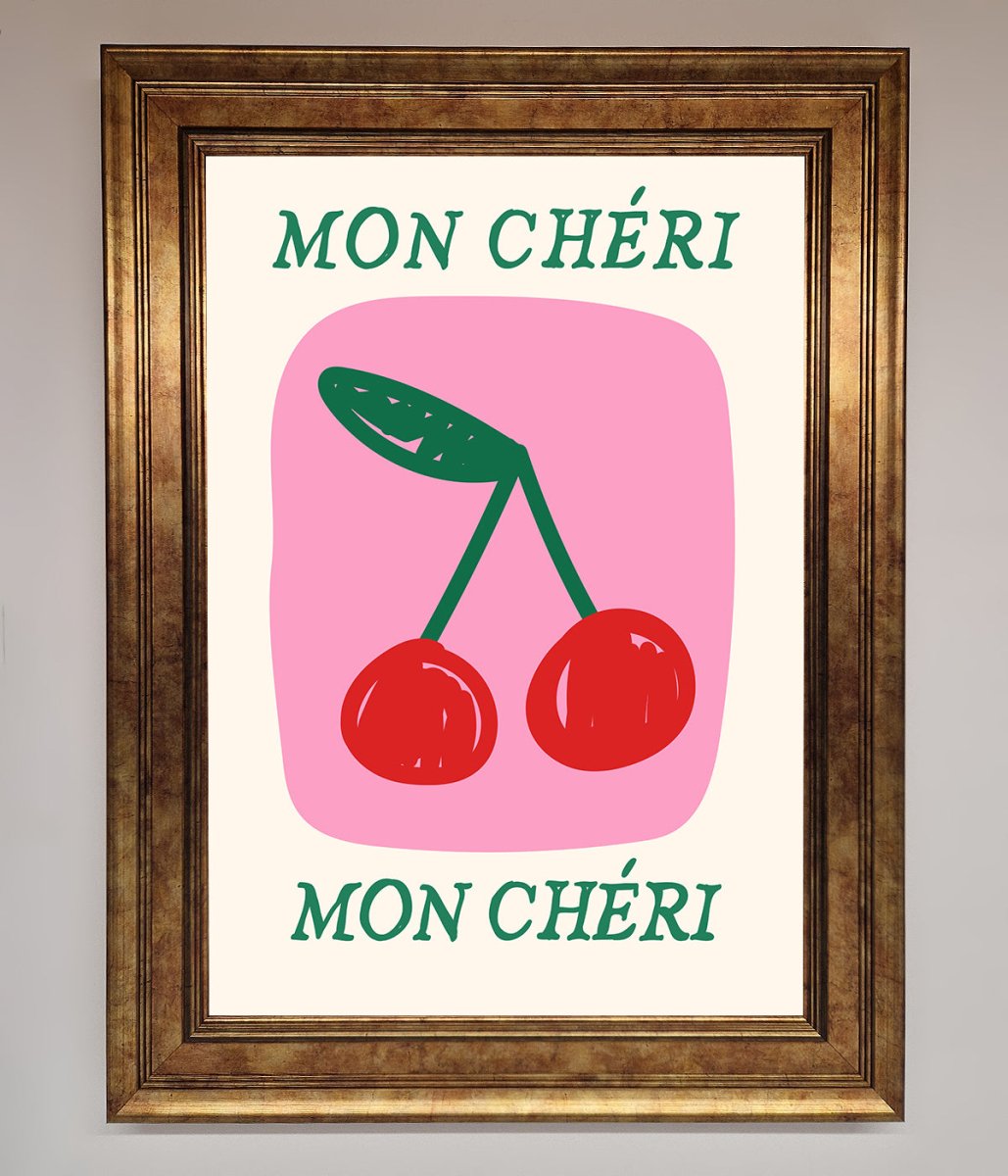 Mon Cheri Framed Poster - Zestio