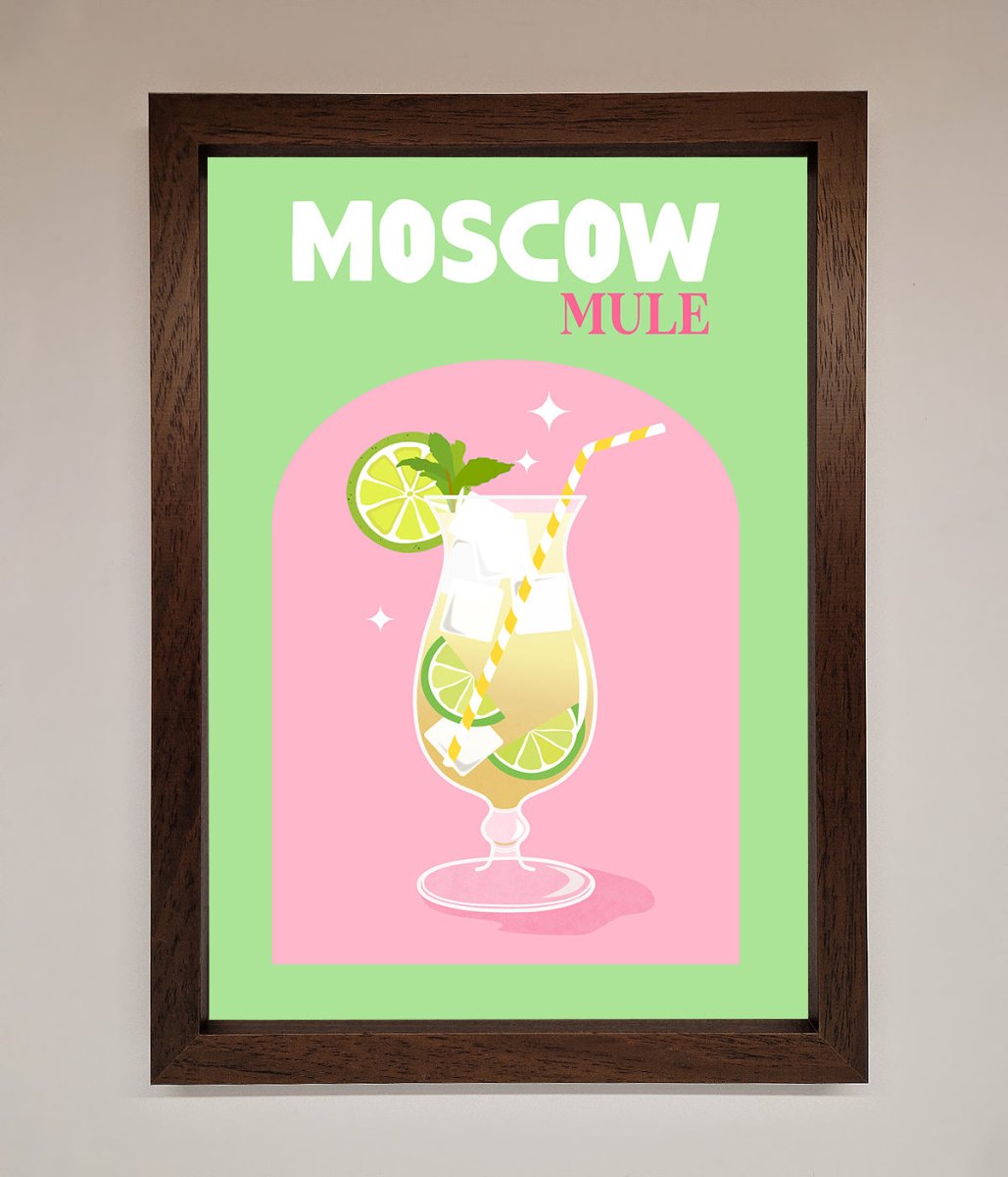 Moscow Mule Framed Print - Zestio