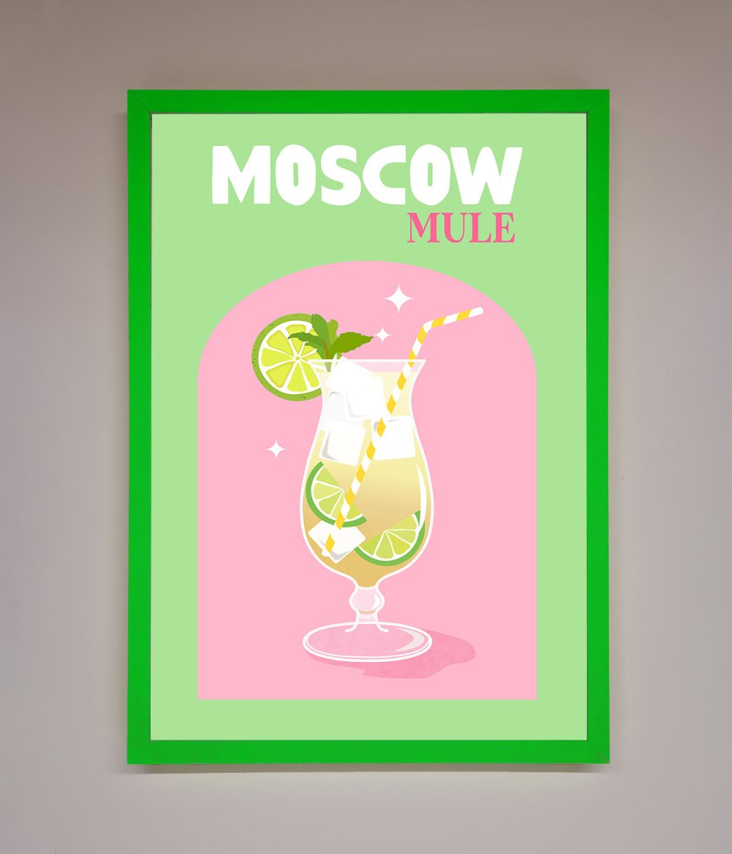 Moscow Mule Framed Print - Zestio