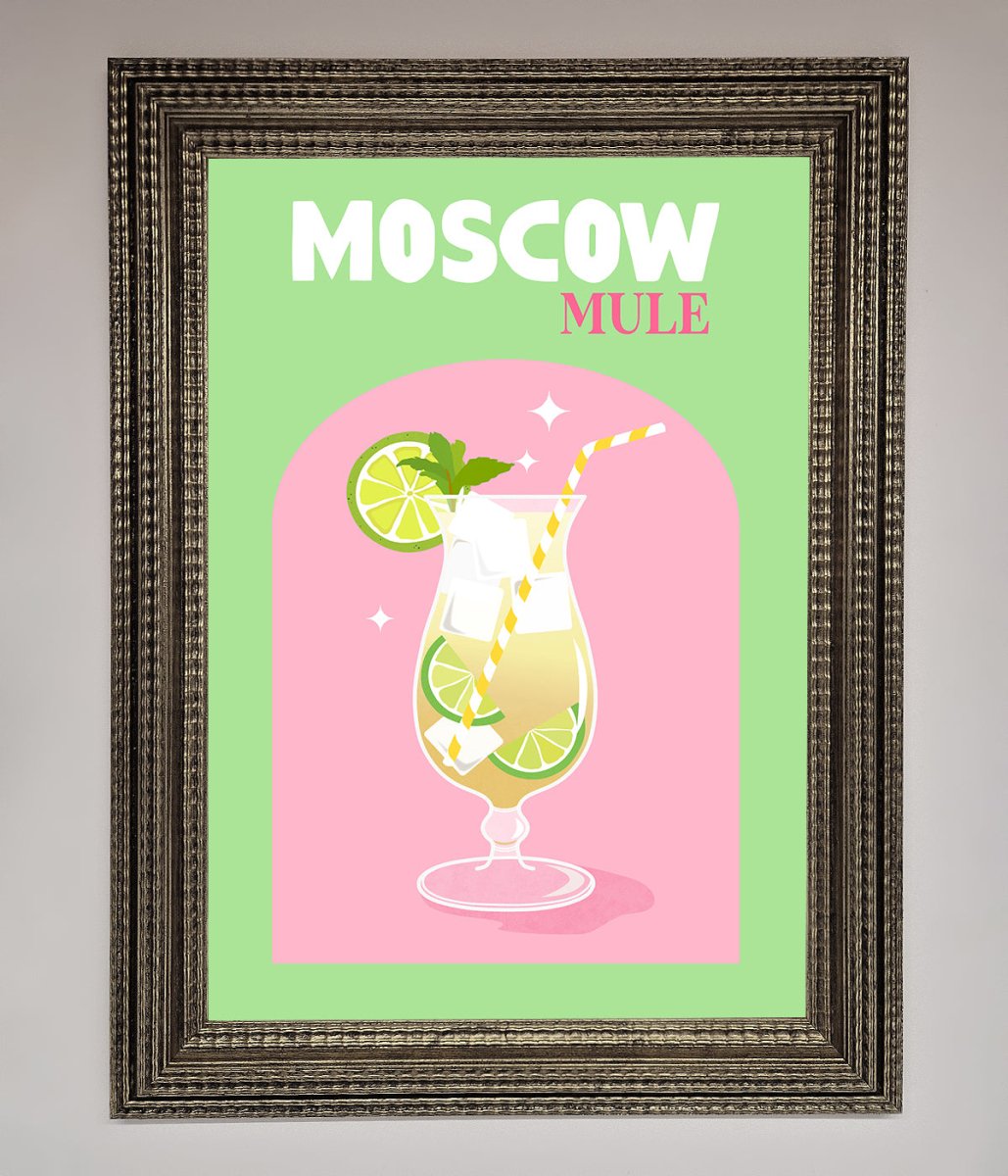 Moscow Mule Framed Print - Zestio